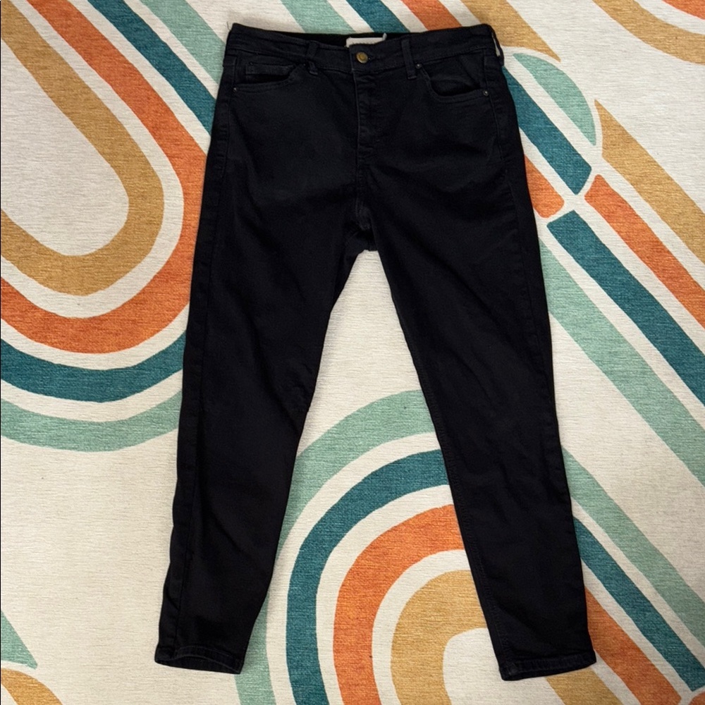 TOPSHOP Black Stretchy Skinny Jeans